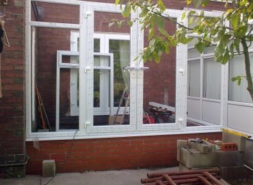 Front Wall Built