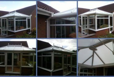 Hipped-back Edwardian style roof
