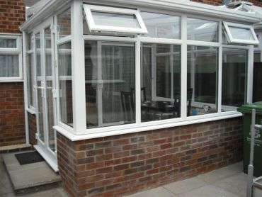 Tony's DIY Lean-to Conservatory