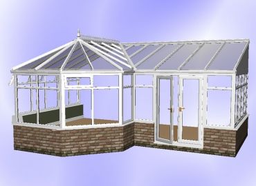 DIY P Shaped Conservatory