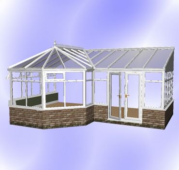 DIY P Shaped Conservatory