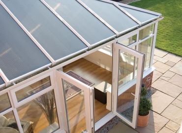 Standard 35mm polycarbonate roof