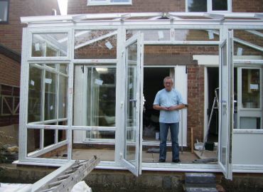 Gerald surveys his DIY skills