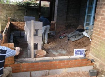 Brickwork starts