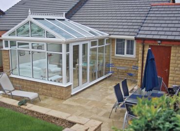 Bungalow gable conservatory