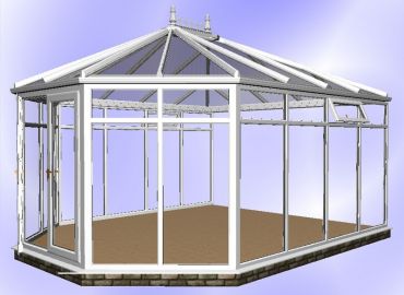 Hipped Victorian Conservatory