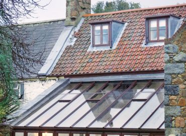 Roof pitches from 2½° to 30°
