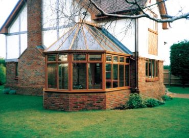 Steeply pitched roof