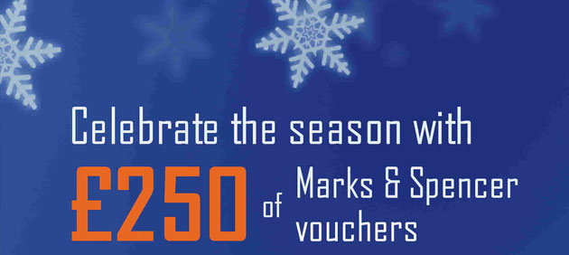 Celebrate the Season with £250